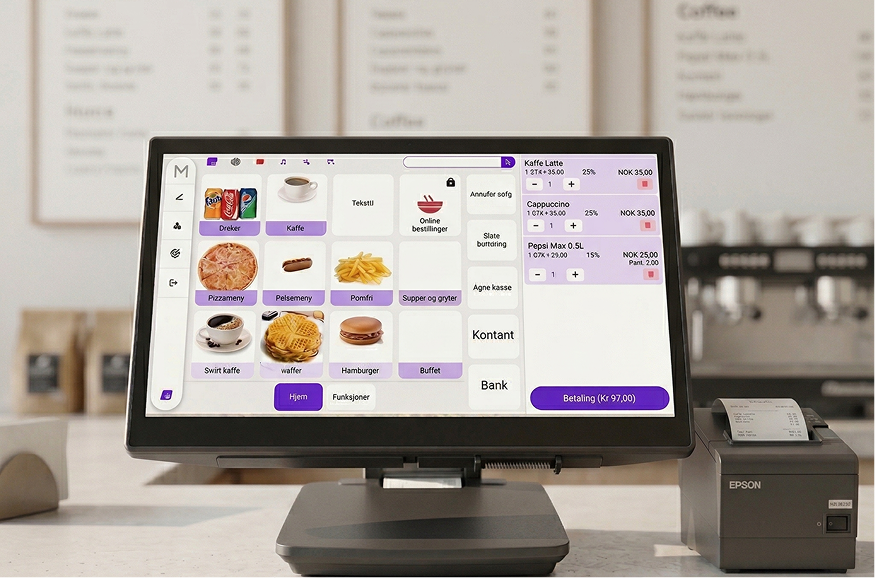 Windows POS kassasystem